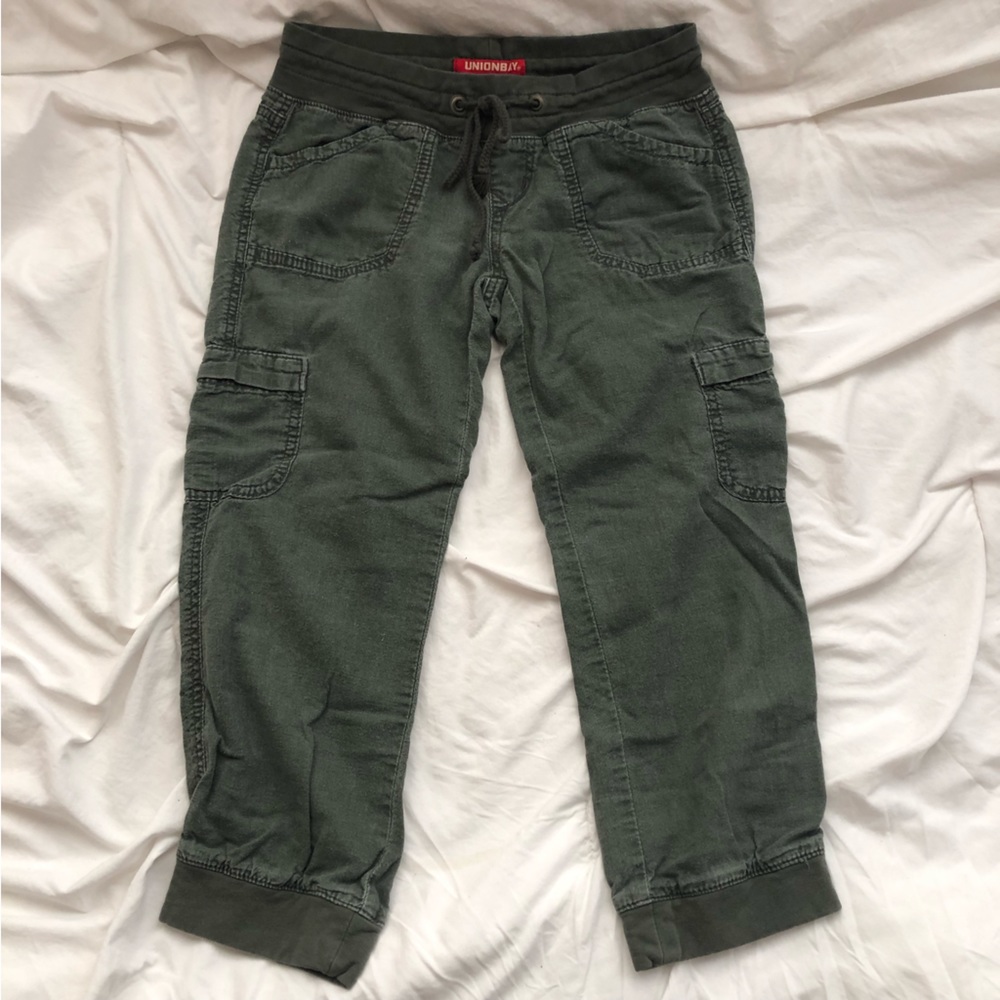 vintage union bay capri cargo pants